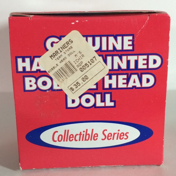 Ichiro Suzuki 2001 Bobble Head Doll White Jersey - Picture 7 of 8